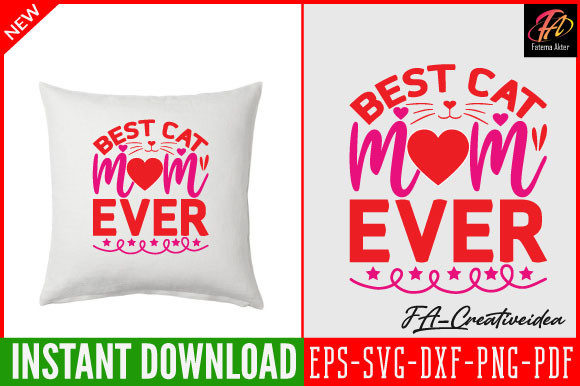 Best Cat Mom Ever SVG Design: An Embroidery Review