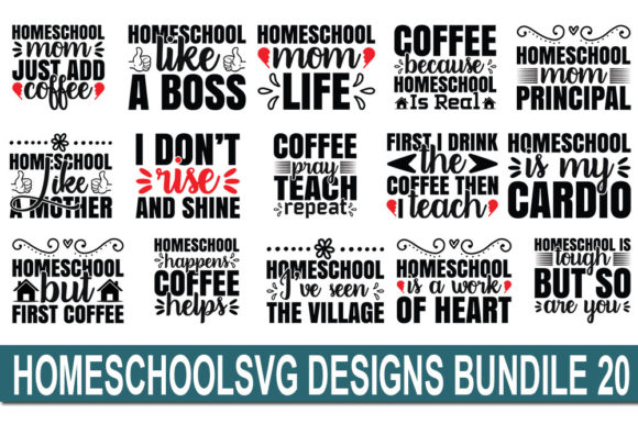 Homeschool Mom Bundle SVG Quotes: A Stitch Test