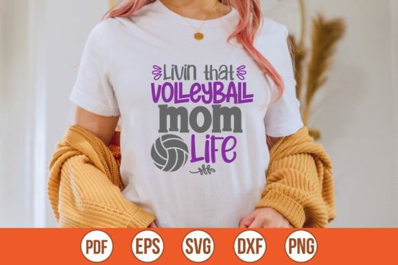 Livin That Volleyball Mom Life SVG: A Designer’s Review