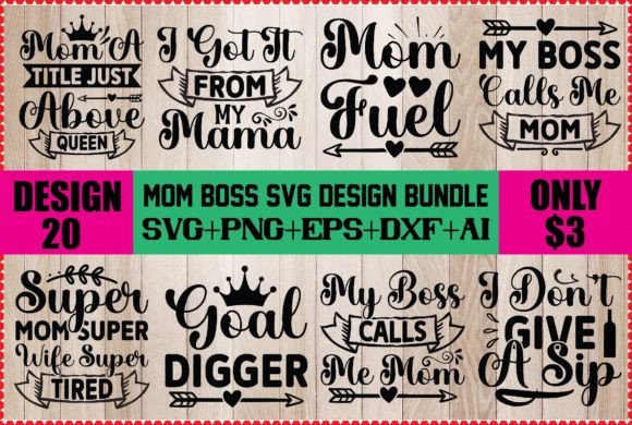 Mom Boss SVG Design Bundle: An Embroidery Review