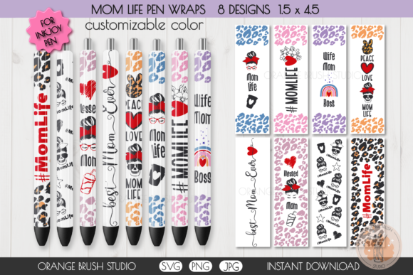 Mom Life Leopard Pen Wraps: A Designer’s Review