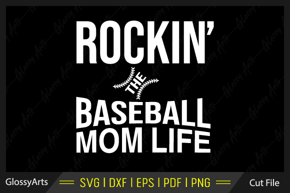 Rocking the Baseball Mom Life SVG: A Stitch Test